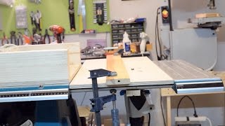 Improving Makita table saw -  extension table/router table