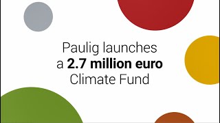 Paulig launches EUR 2.7 million Climate Fund