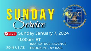 Full Sunday Service,  January 7 2024