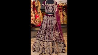 Latest 20 Purple Lehenga Choli Designs (2021) For Weddings and Parties!!!