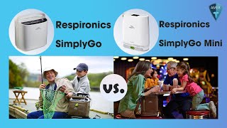 Philips Respironics SimplyGo vs. Philips Respironics SimplyGo Mini Comparison