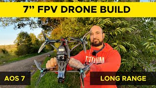 ✨🚀 How to build a 7" Long Range FPV drone #building #diy #drones