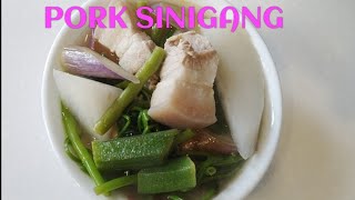 Cooking Pork Sinigang||crisjuls#trending #video #cooking #asmr