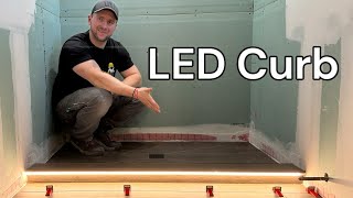 Amazing LED Shower Curb!