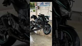 Kawasaki Z 800 super wash ever seen before ! 🤔😯😱😱