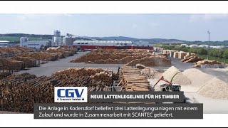 Neue Lattenlegelinie für HS Timber