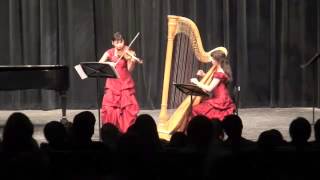 Kristal Harp and Eva  Violin Barlaan