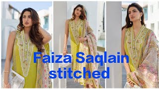 faiza saqlain summer luxury unstitched collection 2024 | stitched #faizasaqlain #lawn #stitched