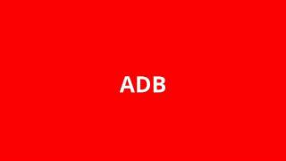 what is the meaning of ADB