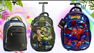 احدث موديلات شنط مدرسية للبنات والأولاد بي زد تروللي وظهر 2023/2022🧏‍♂️🧏‍♀️school bags