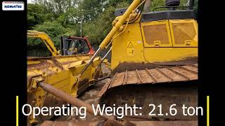 We have a Used Komatsu D65PX-18 Dozer for sale – 2020 with 7,441 hours.