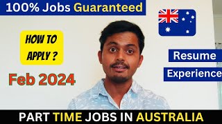 Finding Part Time Jobs In Australia | Jobs For International Students in 🇦🇺 #internationalstudents