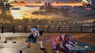 TEKKEN 8 - Xiaoyu teaches Ivy some manners after she tried to whip her