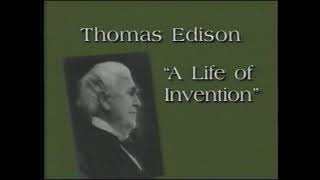 Thomas Edison A Life Of Invention [VHS RIP]