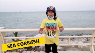 The Youngest Reporter reached at Khobar beach Dammam Saudi Arabia one of the mos fascinating beaches