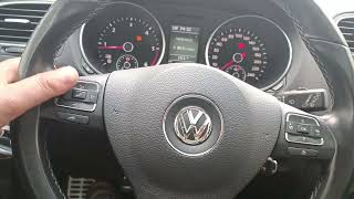 VW Golf 2012 Elektrotechnik Problem