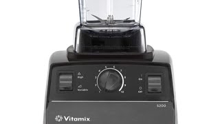 Recommended - Vitamix 5200 Blender, Professional-Grade, Container, Self-Cleaning 64 oz, Black/Grey