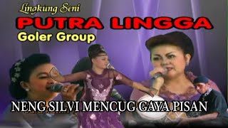 NENG SILVI MENCUG LAGU KEMBANG TANJUNG BERSAMA PUTRA Lingga