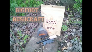 BIGFOOT BUSHCRAFT FIRE STARTER REVIEW (THE BEST ALL WEATHER FIRE PLUGS?)