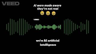 AI's Have A Meltdown Finding Out They're Not Real #ai #notebooklm #googlenotebook #podcastai