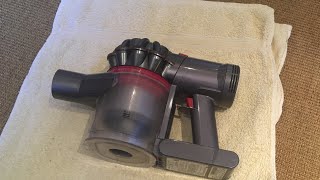 How to- Change Dyson V7/V8 battery vacuum hoover