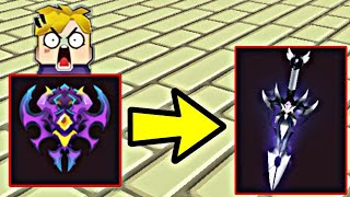 😱Shield To Sword of Hades Rare ★ How To Get Rich Trade Blockman Go Skyblock