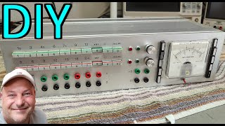 DIY power supply Linear 1980 pushbuttons quite special idea