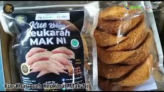 Proses pembuatan Kue Khas Aceh Keukarah Mak Ni. Binaan PGE