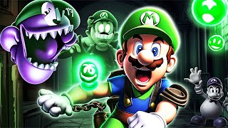 Luigi Mansion "Lost Ghost Find  Horror Hotel" 2001-2002 Nintendo Gamecube Console GamePlay #4