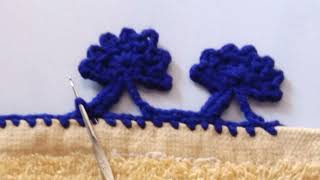 How to CROCHET lace tutorial Beginners 👌||CROCHET lace design pictures