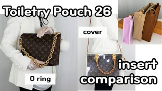 [Review My Lux] How to convert Toiletry Pouch 26 into a crossbody bag/ insert info / in depth review