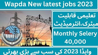 Wapda New latest jobs 2023| New Wapda jobs| Junior Clerk,lineman, Assistant| Forces Prepration Hub