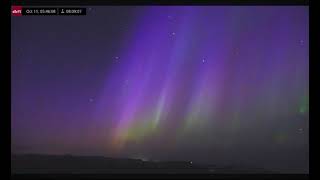 Auroras over Iceland 101124_01 (2x speed playback)