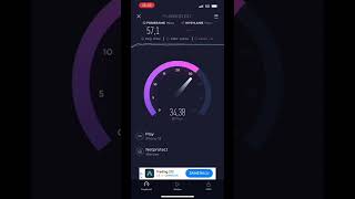 Internet 5G Play - test szybkości Speedtest