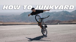 HOW TO JunkYard! #bmx #flatland #флэтжив