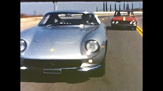 Eric Seltzer's Home Movies 1967-70 L.A., Ferrari 275GTB, Lancia Fulvia HF