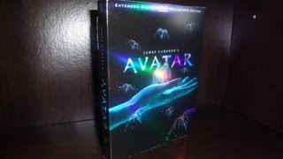 Avatar Collectors Edition Unboxing (Blu-Ray 3 Disc)