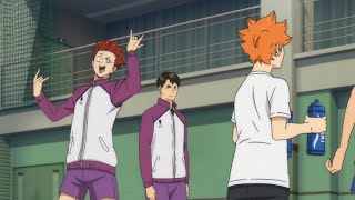 Hinata Becomes a Ball Boy for Shiratorizawa Haikyuu To The Top