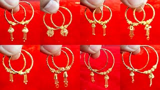 22ct gold bali earring design with weight and price#latest gold earrings designs with price #earring