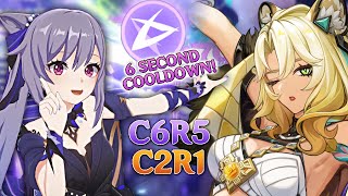 C2 Xilonen just made my C6R5 Keqing SO MUCH MORE FUN!💜⚡ | NEW INFINITE BURST KEQING vs. 5.0 Abyss 12