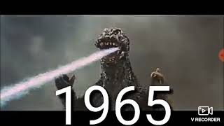 Showa Godzilla of Evolution 1954-1975