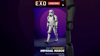 Fortnite |‼️NEW EMOTE: IMPERIAL MARCH | Star Wars Series Emote