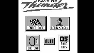 Look at Days of Thunder (GB)