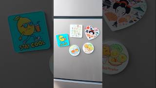 Adorn your kitchen with cute cartoon fridge magnets