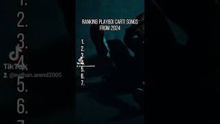 Ranking Playboi Carti Songs From 2024 #playboicarti #viralvideo