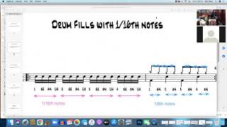 Keepin' the Beat Level 2 - Drum Fills with 1/16th notes