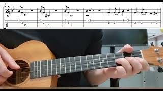 Mission Impossible Main Theme - Easy Beginner Ukulele Tab With Playthrough Tutorial Lesson