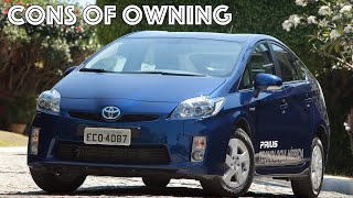 What are the cons of owning a Toyota Prius 2009 - 2015?