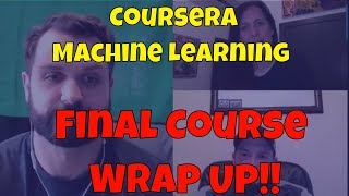 Machine Learning Final Course Review