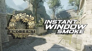 INSTANT WINDOW SMOKES under 2 min | #cs2